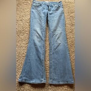 Lucky Brand Jeans Low rise flare size 8